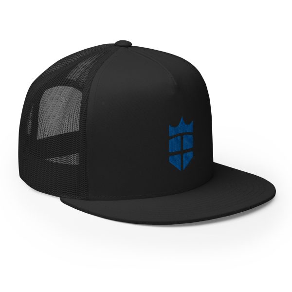 Black & Blue Trucker Cap