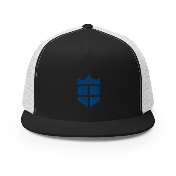 Black & Blue Trucker Cap