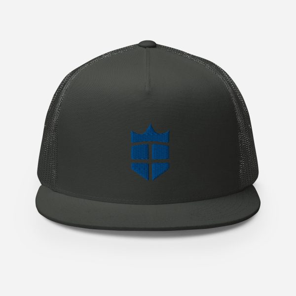 Black & Blue Trucker Cap